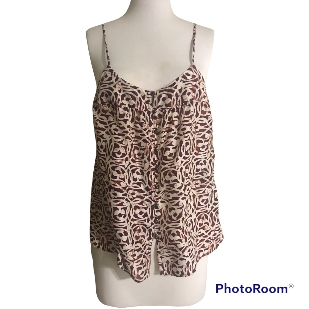 Banana Republic batik pattern tank